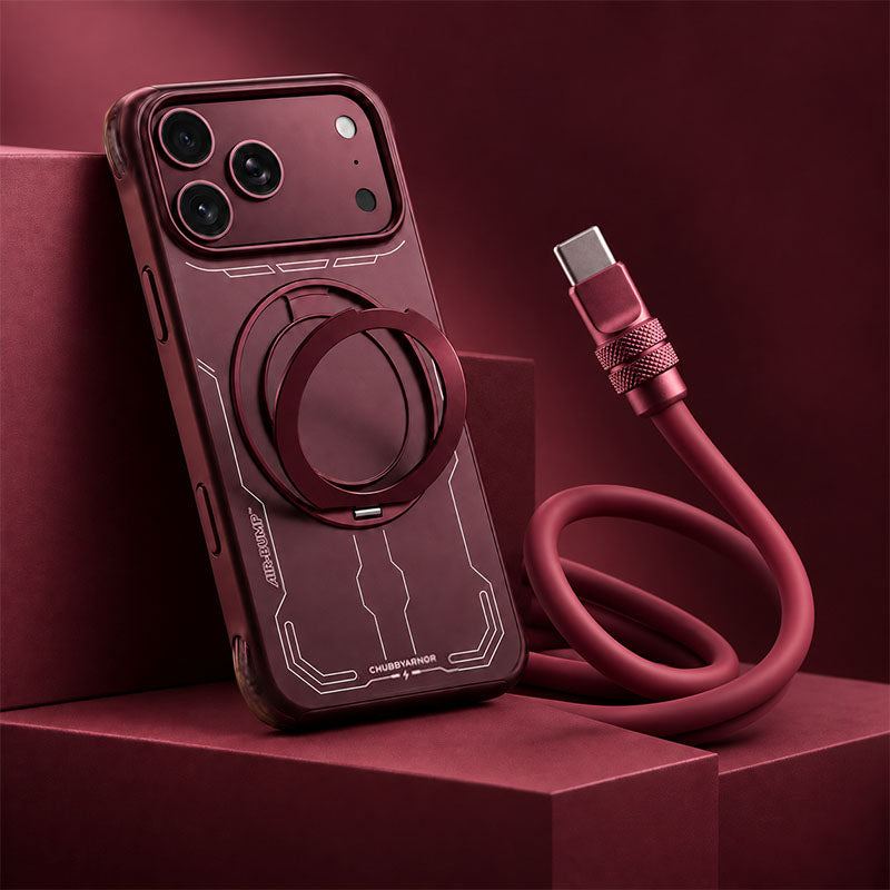 REZNIKA Armor AirBump® – 360° Rotating MagSafe Stand Case for iPhone 18 | Patented Drop Protection - Image 8