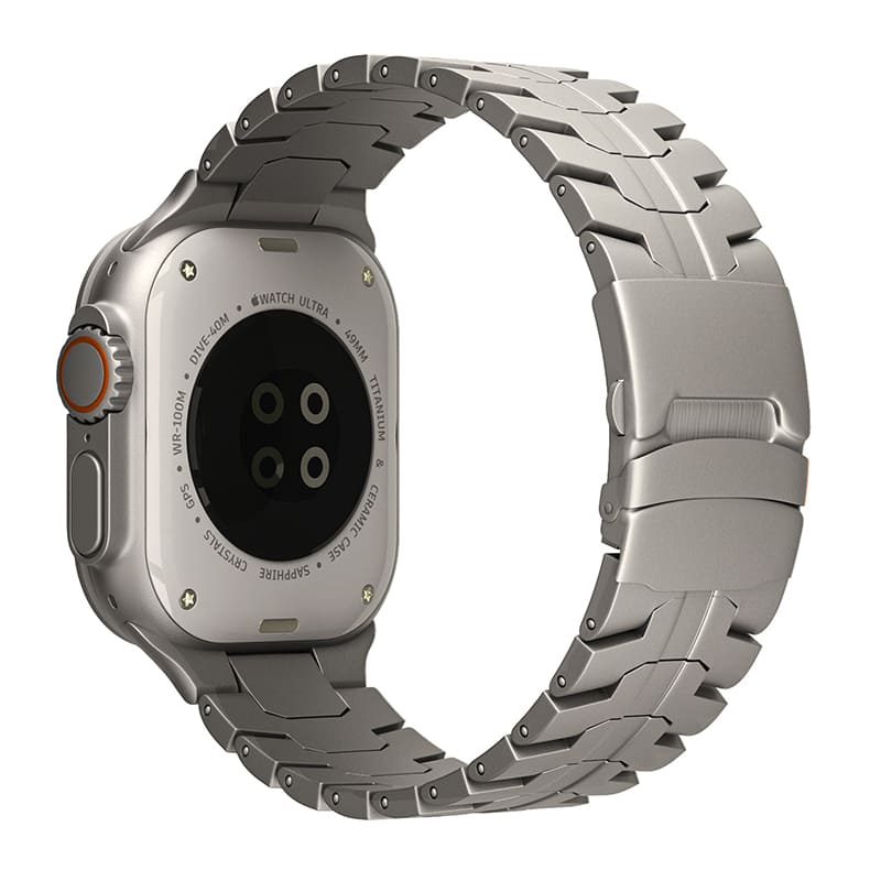 "Újradefiniált elegancia" tiszta titán Apple óraszíj - Image 13