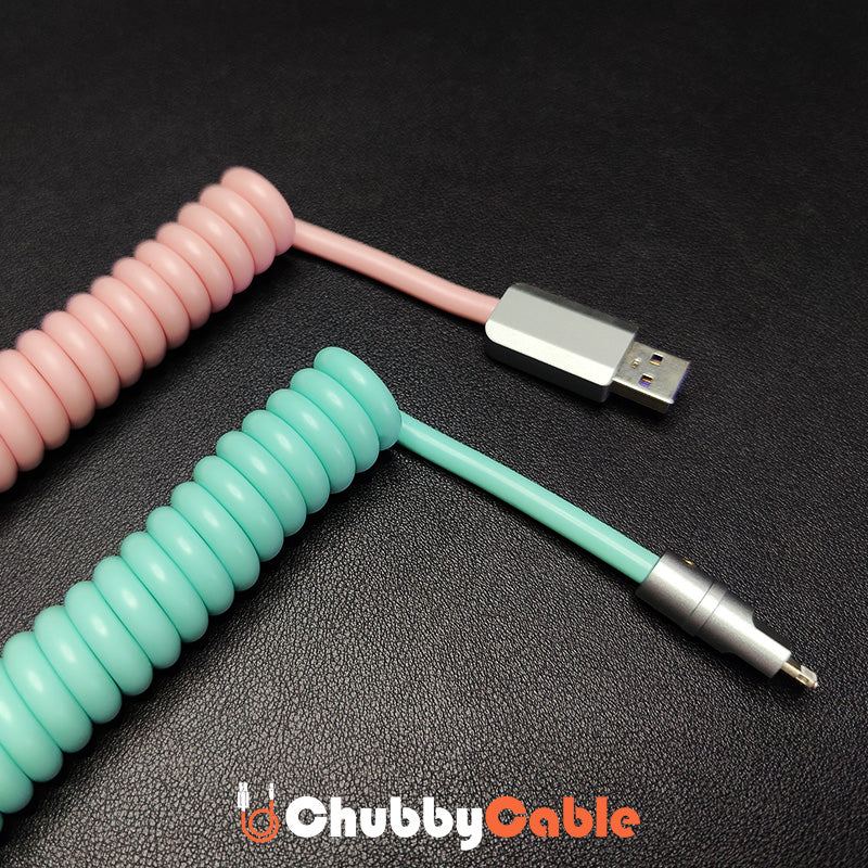“Curly REZNIKA” tekercselt szilikon cukorka gyorstöltő kábel - Image 3