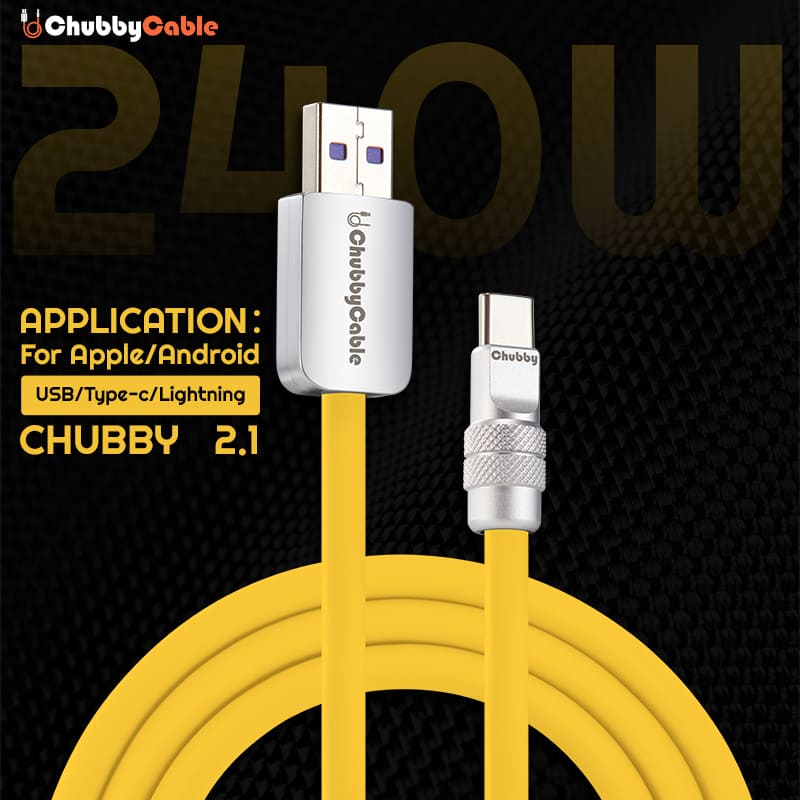 “REZNIKA 2.1” Classic Color 240W Fast Charging Cable