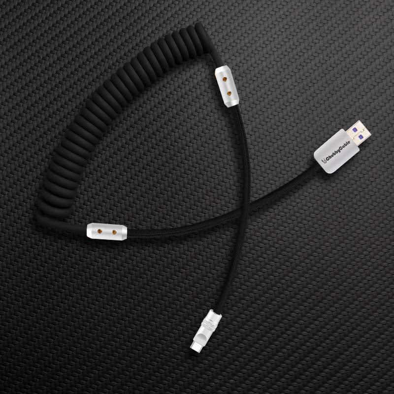 “Curly REZNIKA” 240W Coiled Braided Silicone Fast Charging Cable - Image 9