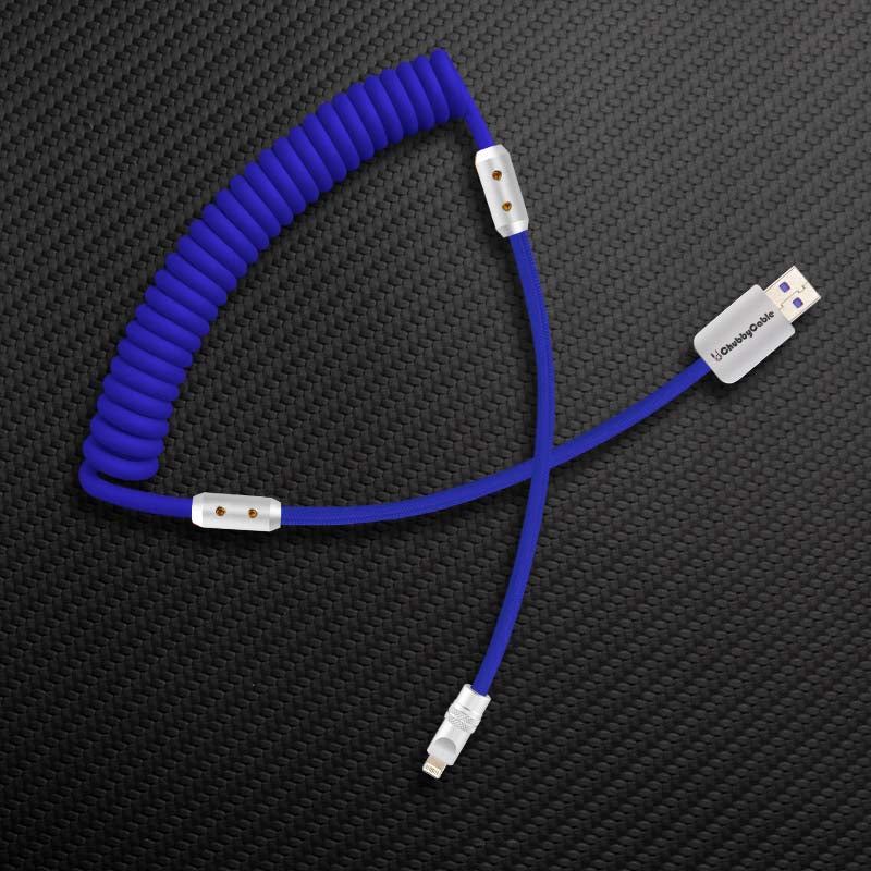 “Curly REZNIKA” 240W Coiled Braided Silicone Fast Charging Cable - Image 11
