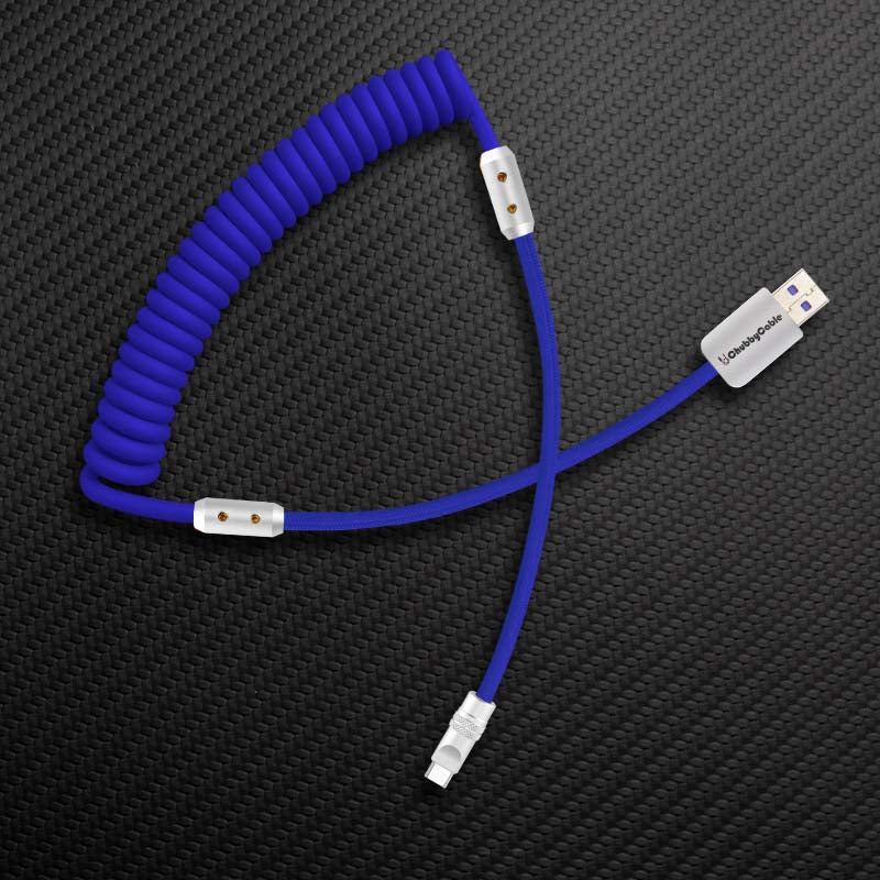 “Curly REZNIKA” 240W Coiled Braided Silicone Fast Charging Cable - Image 12
