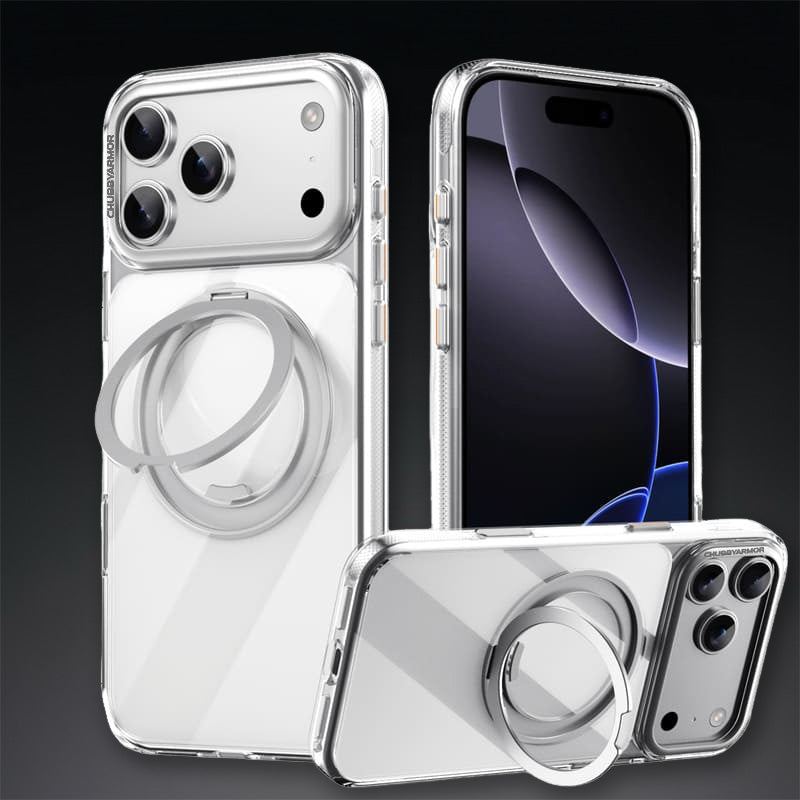 REZNIKA Armor GripStand – Magnetic Shockproof Case with Built-in Rotating Stand For iPhone - Image 8