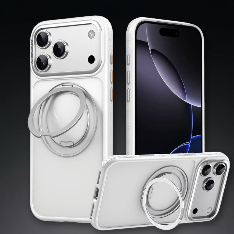 REZNIKA Armor GripStand – Magnetic Shockproof Case with Built-in Rotating Stand For iPhone - Image 7