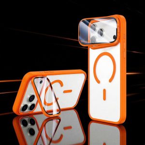 REZNIKA Armor SEE – Skin-Feel Case With Hidden Bracket & Full Lens Protection For iPhone