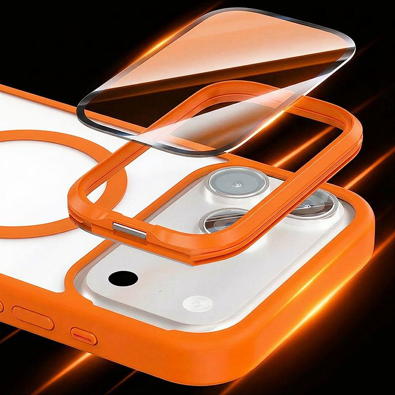 REZNIKA Armor SEE – Skin-Feel Case With Hidden Bracket & Full Lens Protection For iPhone - Image 3