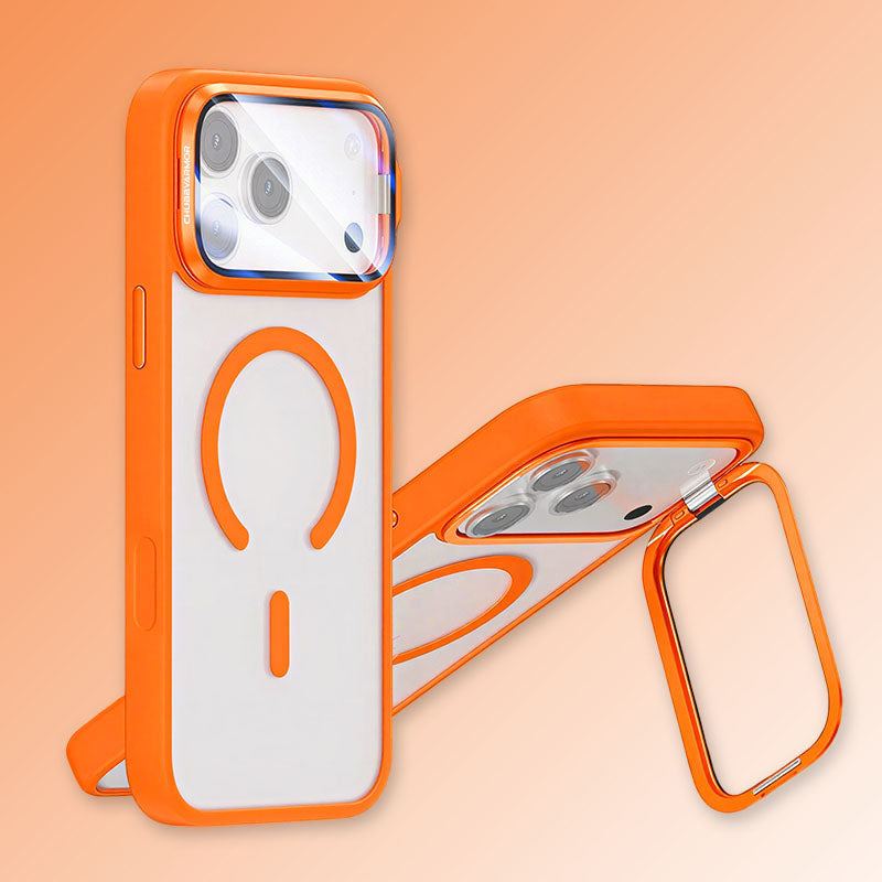 REZNIKA Armor SEE – Skin-Feel Case With Hidden Bracket & Full Lens Protection For iPhone - Image 6