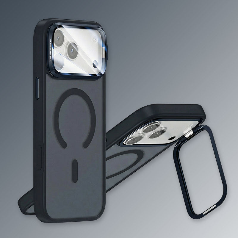 REZNIKA Armor SEE – Skin-Feel Case With Hidden Bracket & Full Lens Protection For iPhone - Image 8