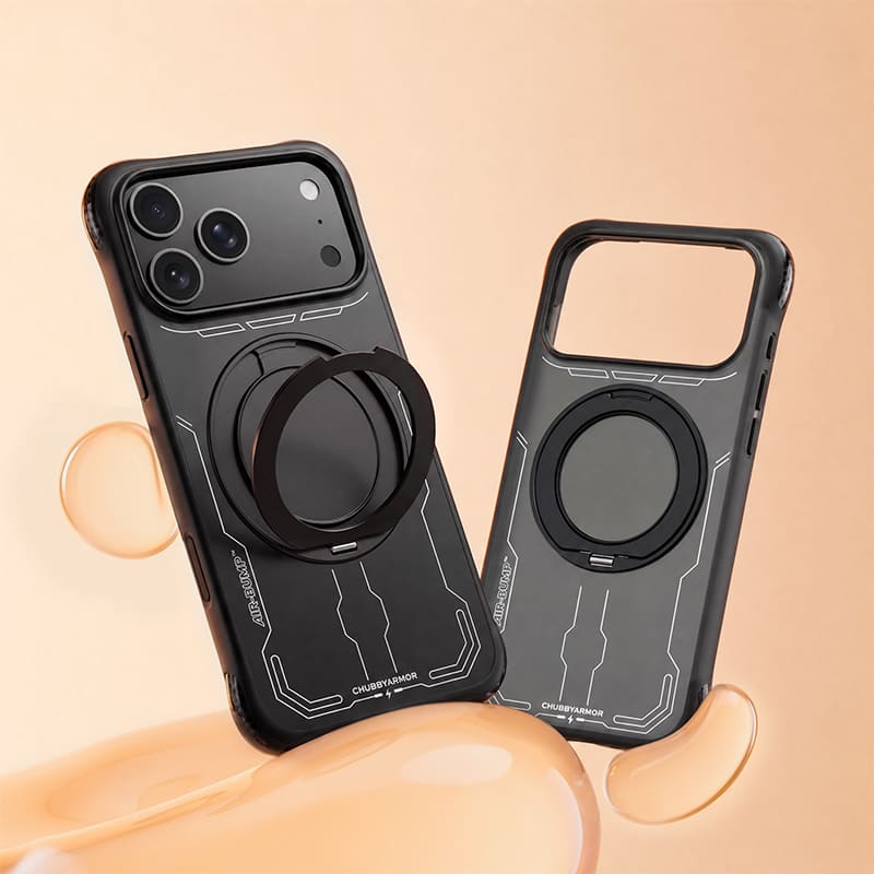 REZNIKA Armor AirBump® – 360° Rotating MagSafe Stand Case for iPhone 18 | Patented Drop Protection - Image 6