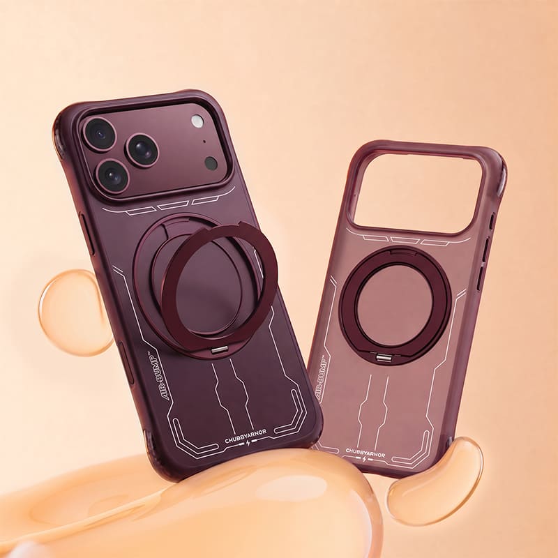 REZNIKA Armor AirBump® – 360° Rotating MagSafe Stand Case for iPhone 18 | Patented Drop Protection - Image 5