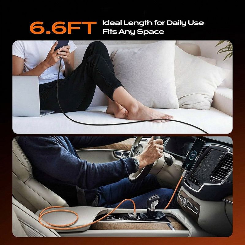 REZNIKA Flex – 240W USB-C to USB-C Braided Cable - Image 8