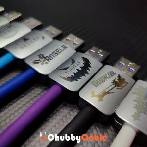 REZNIKA® Personalized Data Cables – Your Name, Your Style