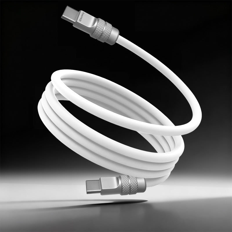 REZNIKA “MagWrap” Silicone – 240W Magnetic Easy-Pack Fast Charging Cable - Image 8