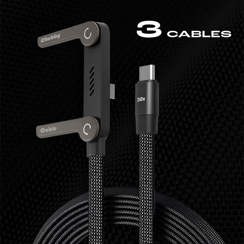 REZNIKA StandLite™ – 240 W fonott gyorstöltő kábel beépített telefonállvánnyal - Image 9