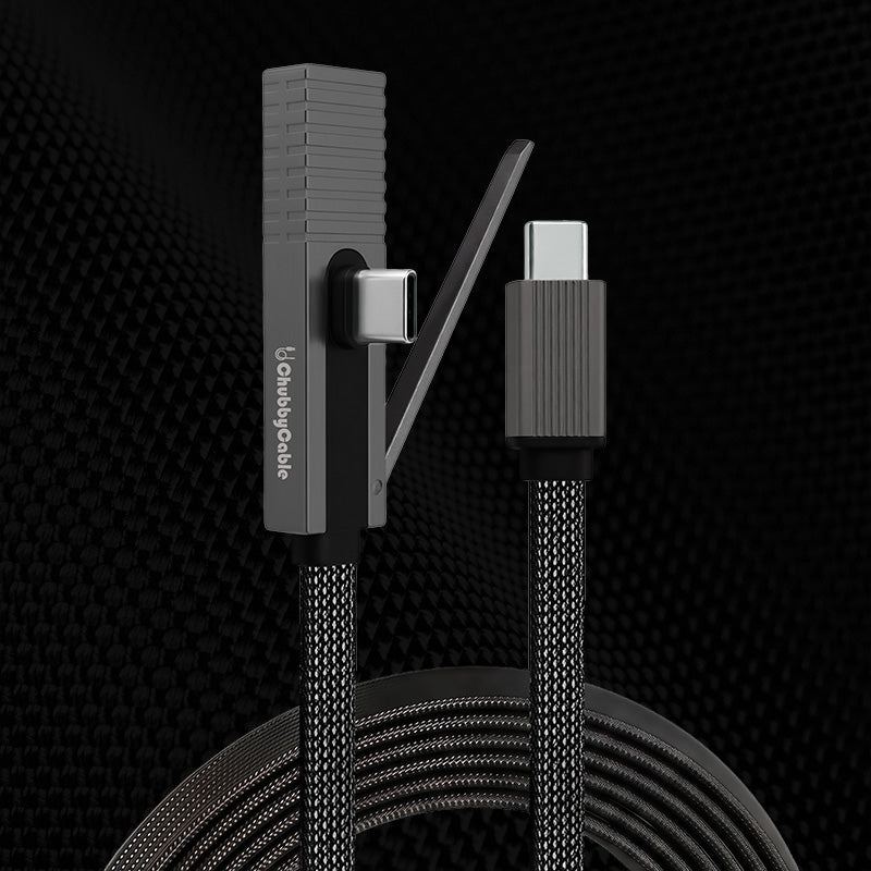 REZNIKA StandLite™Pro – 90° 240W Fast Charge Cable with Invisible Stand & Phone Case Friendly - Image 9
