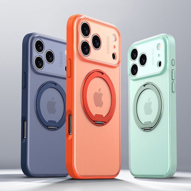 REZNIKA Armor Flex – 360° Hidden Stand MagSafe Shockproof Case for iPhone 18
