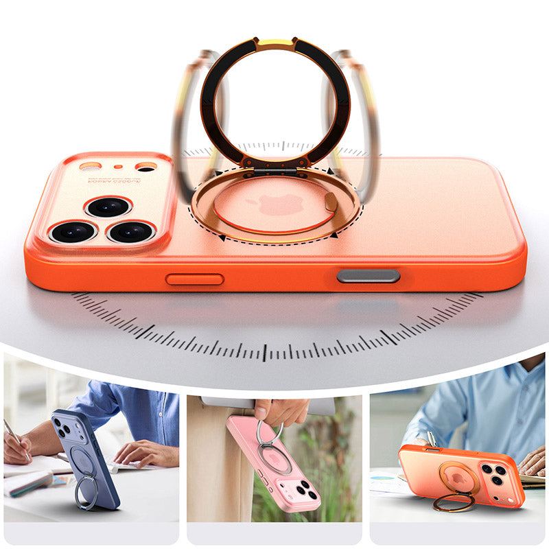 REZNIKA Armor Flex – 360° Hidden Stand MagSafe Shockproof Case for iPhone 18 - Image 4