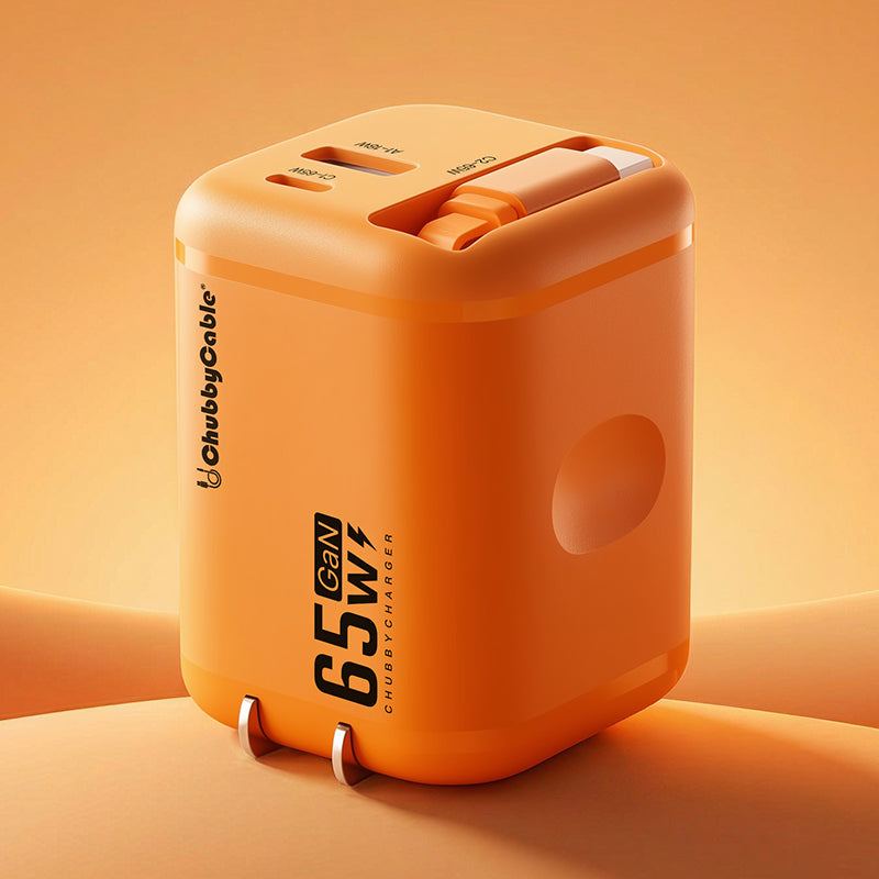 REZNIKA Charge MagCore – 65 W-os GaN gyorstöltő beépített visszahúzható kábellel - Image 6
