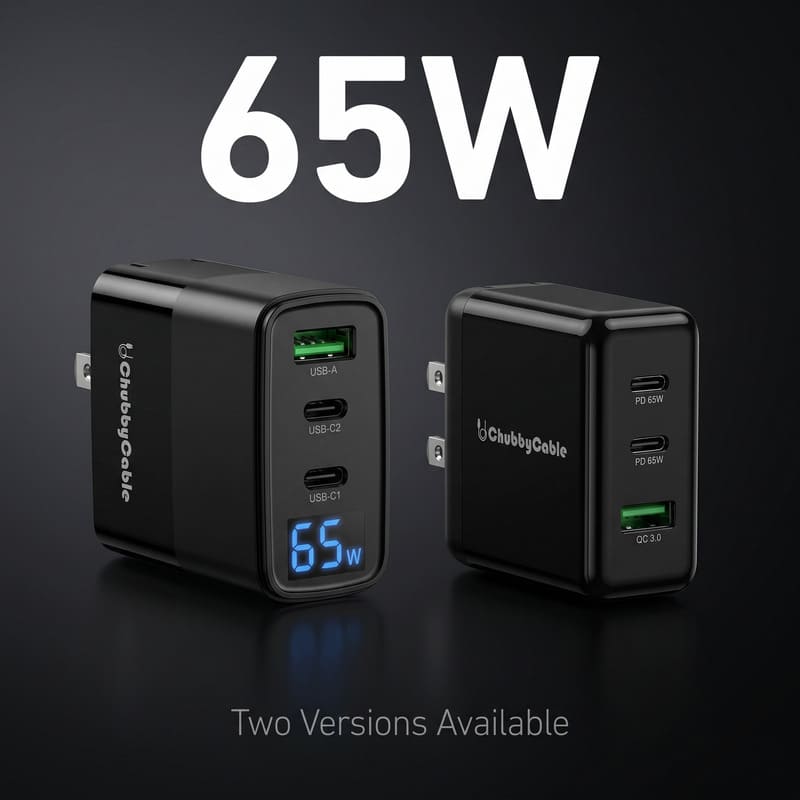 REZNIKA Charge Trio – 65 W-os 3 portos töltő - Image 2
