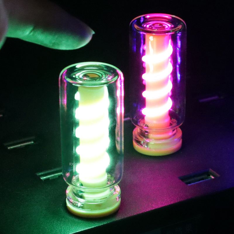 REZNIKAGlow SpiralNova – Transparent RGB LED Light,USB Powered Mood Lighting for Car/Bedroom/Parties - Image 4