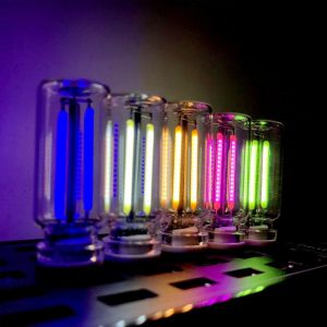 REZNIKAGlow – Transparent RGB LED Light,USB Powered Mood Lighting for Car/Bedroom/Parties