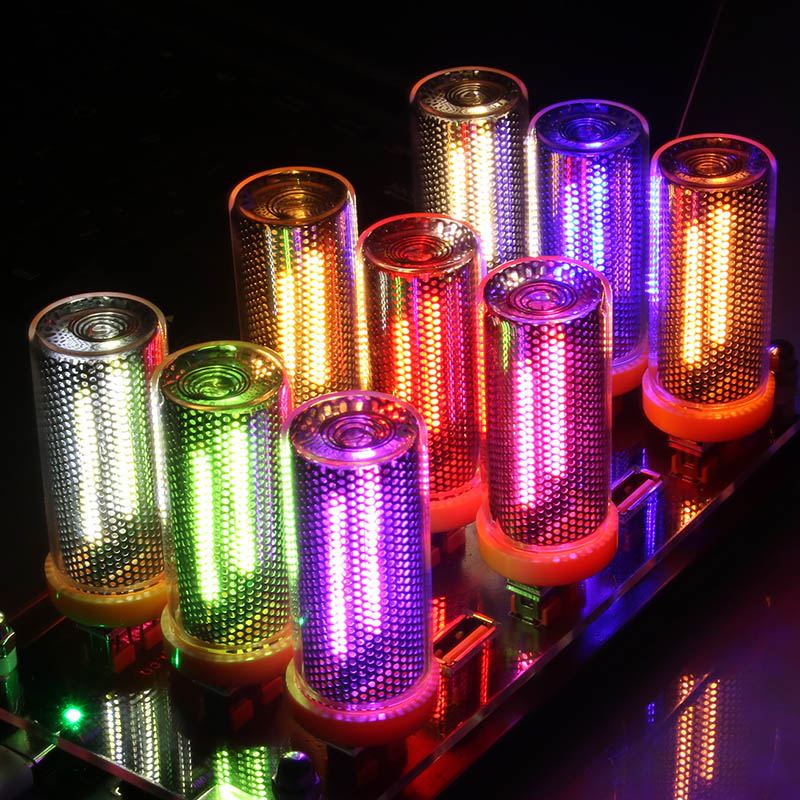REZNIKAGlow Variants – Transparent RGB LED Light,USB Powered Mood Lighting for Car/Bedroom/Parties