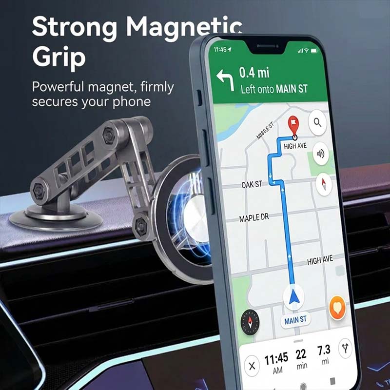 REZNIKA Grip Flex – Magnetic Phone Holder with 360° Rotation & Foldable Design - Image 5