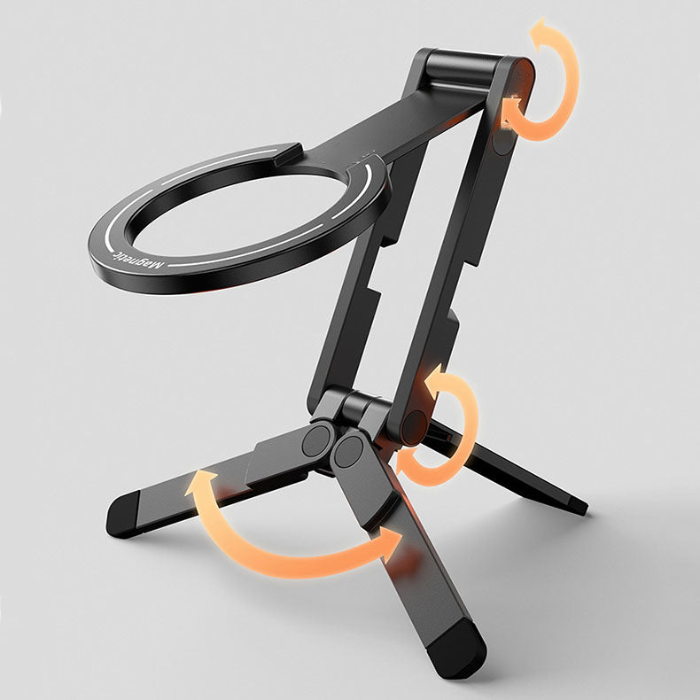 REZNIKA Grip TriFold – Multi-Angle Adjustable, Foldable Aluminum Alloy Magnetic Triangle Stand - Image 5