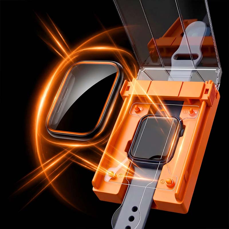 REZNIKA Shield MagicArmor – Instant Stick Apple Watch Screen Protector Set | Dust-Free Chamber Application - Image 4