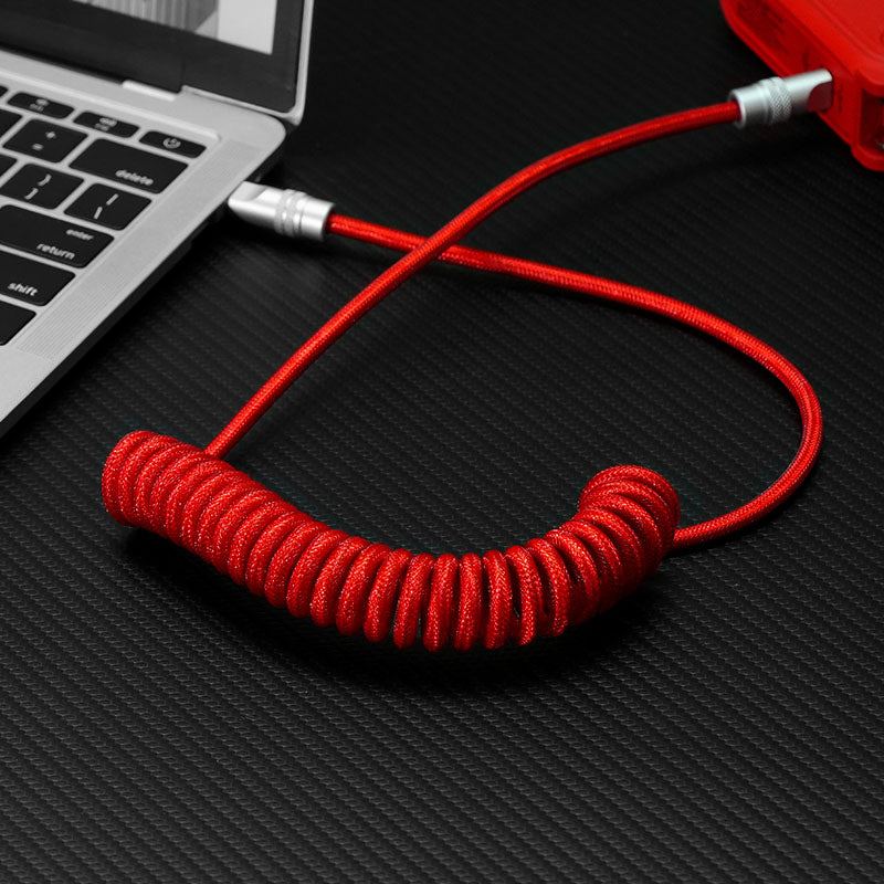 “Curly REZNIKA” visszahúzható gyorstöltő kábel - Image 3