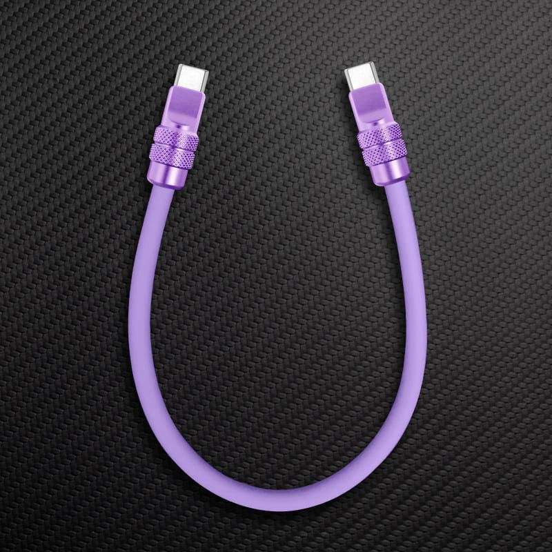 "Aranyos eloxált" Power Bank-barát kábel (C+Lightning) - Image 8