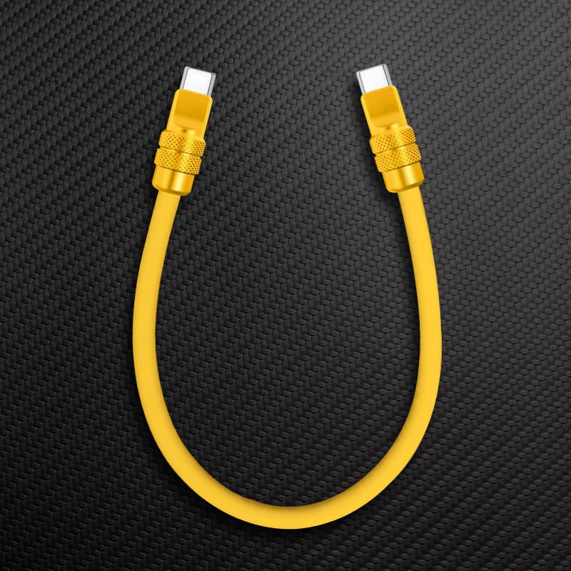 "Aranyos eloxált" Power Bank-barát kábel (C+Lightning) - Image 12