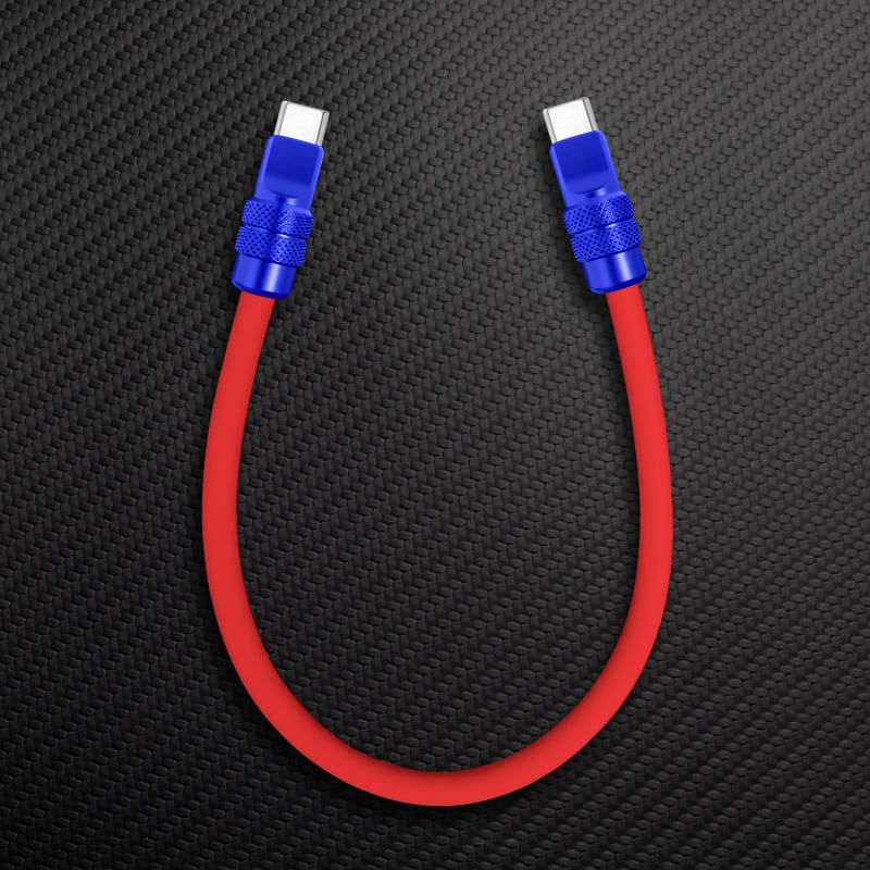 "Aranyos eloxált" Power Bank-barát kábel (C+Lightning) - Image 6