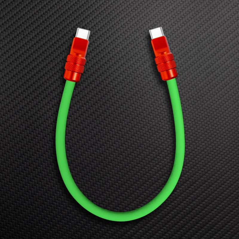 "Aranyos eloxált" Power Bank-barát kábel (C+Lightning) - Image 11