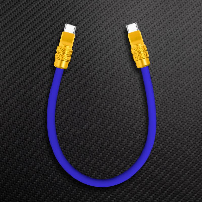 "Aranyos eloxált" Power Bank-barát kábel (C+Lightning) - Image 13