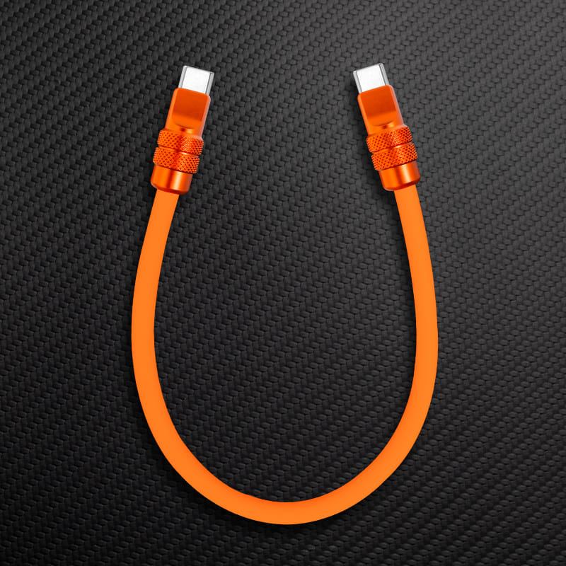 "Aranyos eloxált" Power Bank-barát kábel (C+Lightning) - Image 9