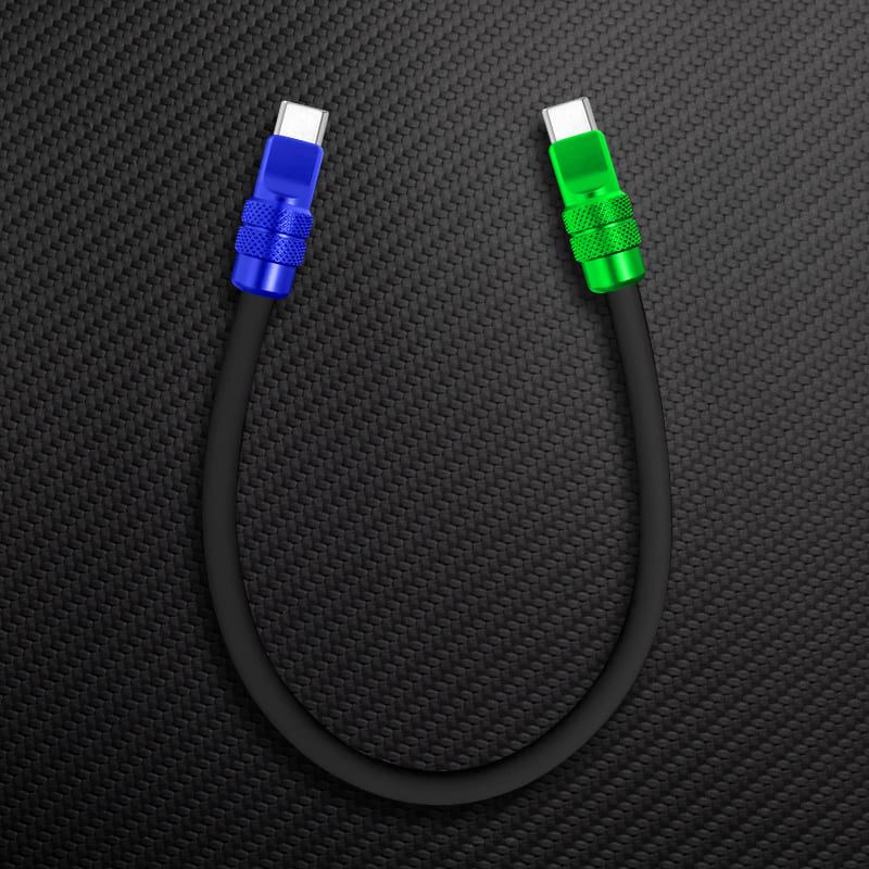 "Cute Anodized Pro" Power Bank-barát kábel (C+Lightning) - Image 8