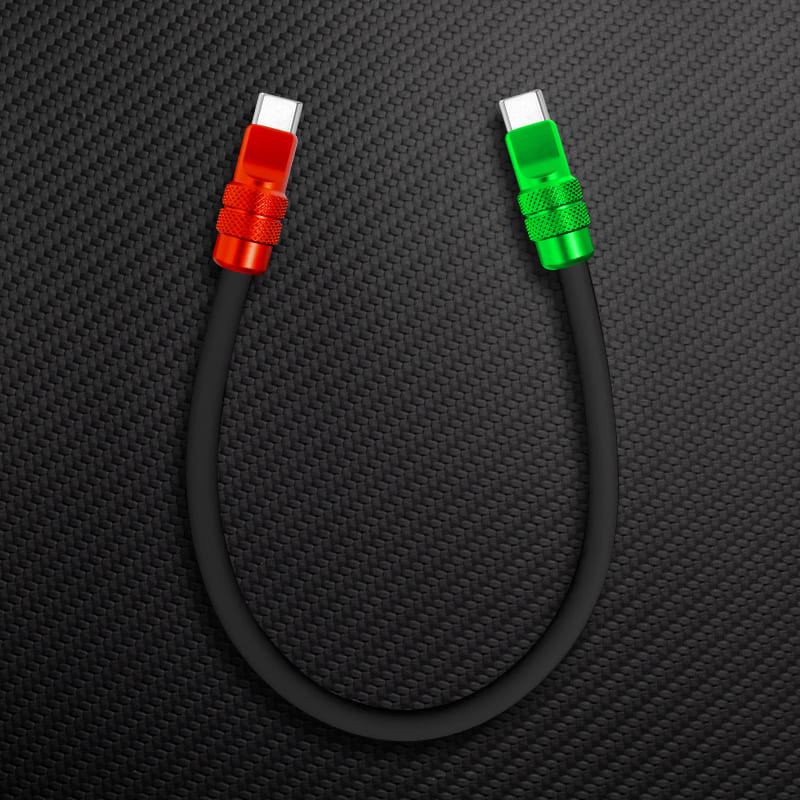 "Cute Anodized Pro" Power Bank-barát kábel (C+Lightning) - Image 6