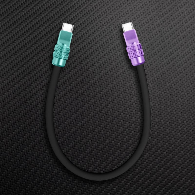 "Cute Anodized Pro" Power Bank-barát kábel (C+Lightning) - Image 7