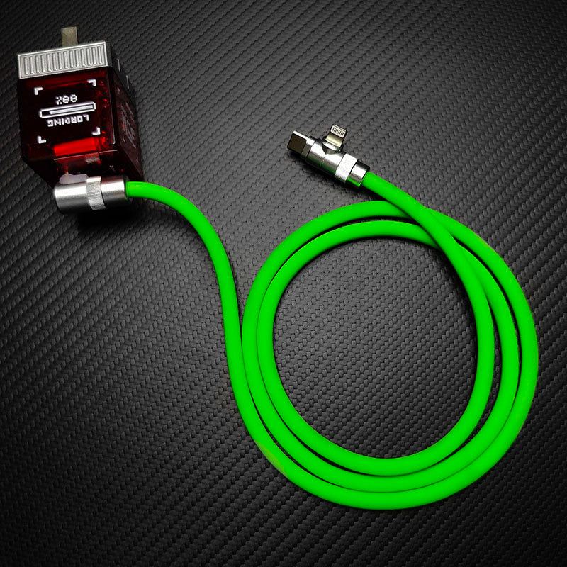 "FlexCharge Pro" 90°-os 2 az 1-ben autókábel Teslához - Image 2