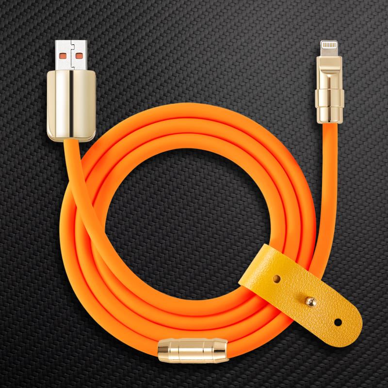 “Golden REZNIKA” Custom Gilded Fast Charge Cable - Image 13
