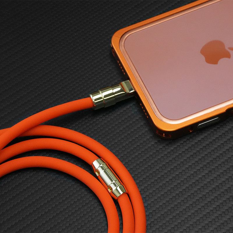 “Golden REZNIKA” Custom Gilded Fast Charge Cable - Image 3