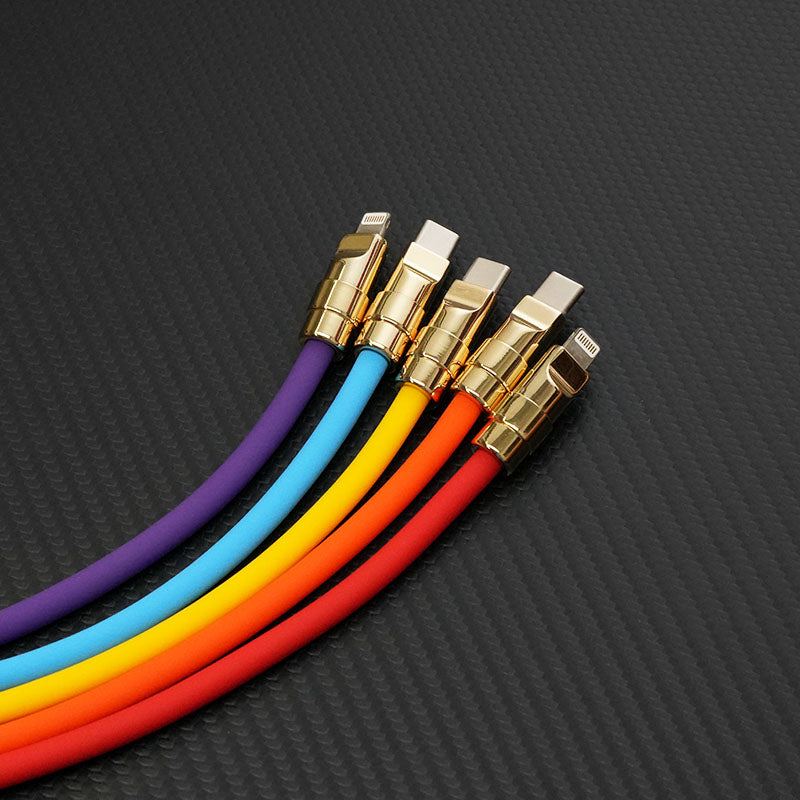 “Golden REZNIKA” Custom Gilded Fast Charge Cable - Image 4