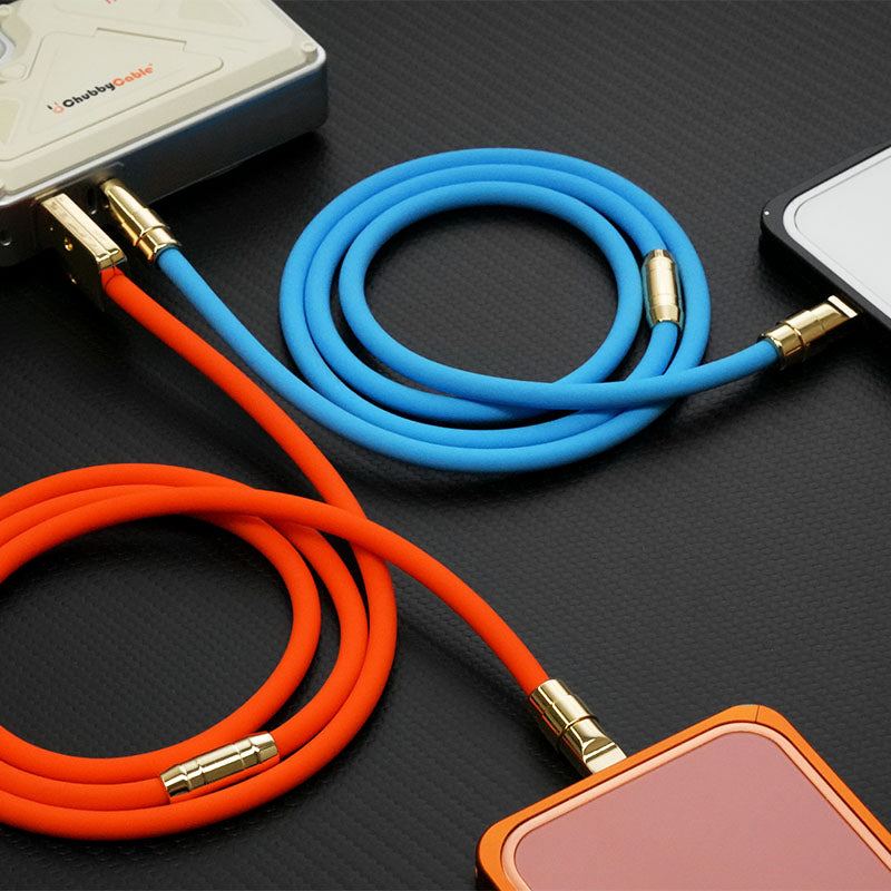 “Golden REZNIKA” Custom Gilded Fast Charge Cable - Image 5