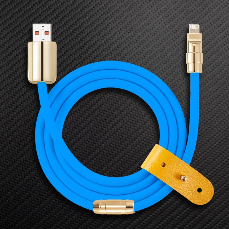 “Golden REZNIKA” Custom Gilded Fast Charge Cable - Image 7