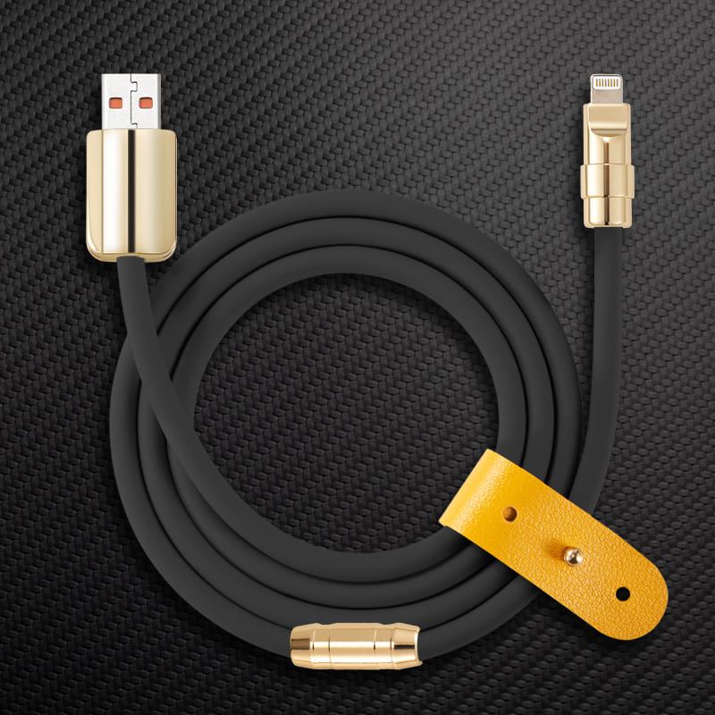 “Golden REZNIKA” Custom Gilded Fast Charge Cable - Image 9