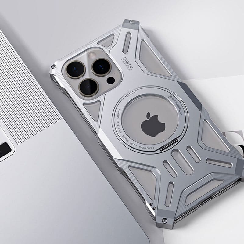 REZNIKA Armor MechaMag – Magnetic Case With Adjustable Stand for iPhone 18 - Image 6