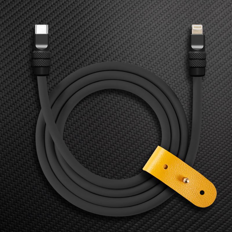 “Monochrome REZNIKA” 240W Classic Solid Color Fast Charging Cable - Image 13