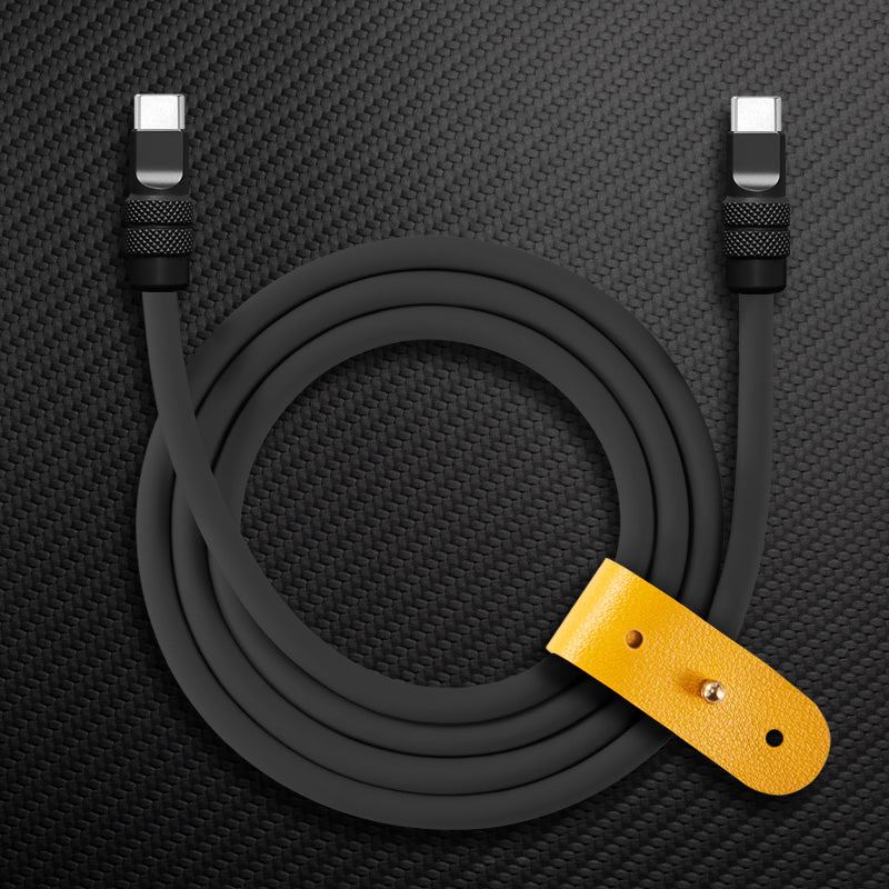 “Monochrome REZNIKA” 240W Classic Solid Color Fast Charging Cable - Image 11